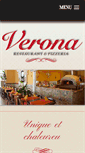 Mobile Screenshot of pizzeria-verona.ch