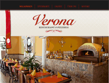Tablet Screenshot of pizzeria-verona.ch