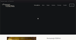 Desktop Screenshot of pizzeria-verona.com.pl